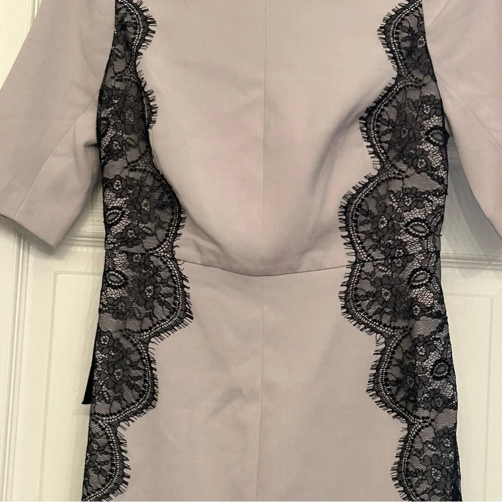 🆕 NWT Olivia Pope The Limited SCANDAL Collection Grey Sheath Dress Pencil - Picture 3 of 12
